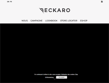 Tablet Screenshot of beckaro.com